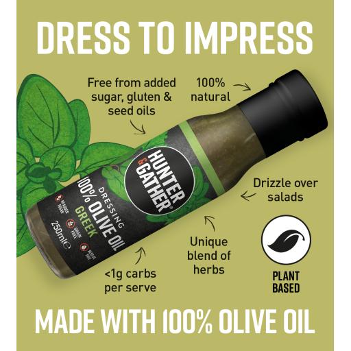 Hunter Gather Olive Oil Greek Dressing