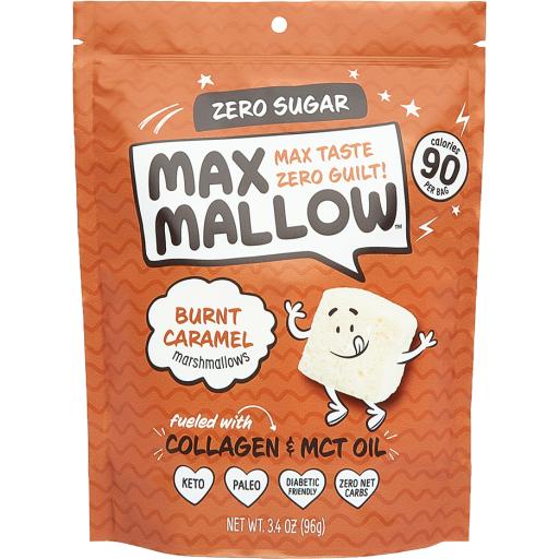 Max Mallow Sugar Free Marshmallows - Burnt Caramel